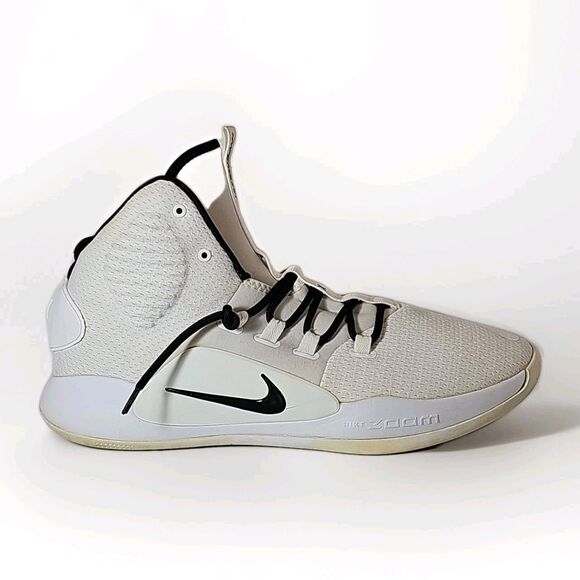 Nike Zoom Hyperdunk X TB White Black Basketball Shoes AR0467-100 Men Sz 13 2018 main image 9